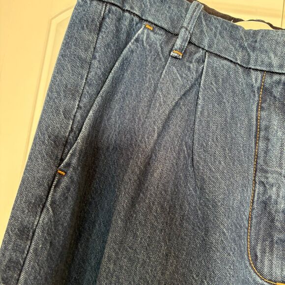 Abercrombie & Fitch Wide Leg Trouser Jeans Size 10/30 - Picture 4 of 8